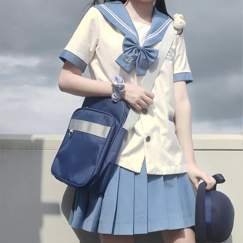 Cute Japanese JK Uniform Crossbody Bag - Image 7