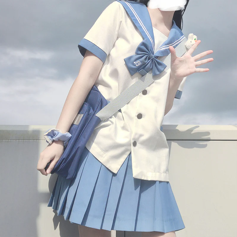 Cute Japanese JK Uniform Crossbody Bag - Image 8
