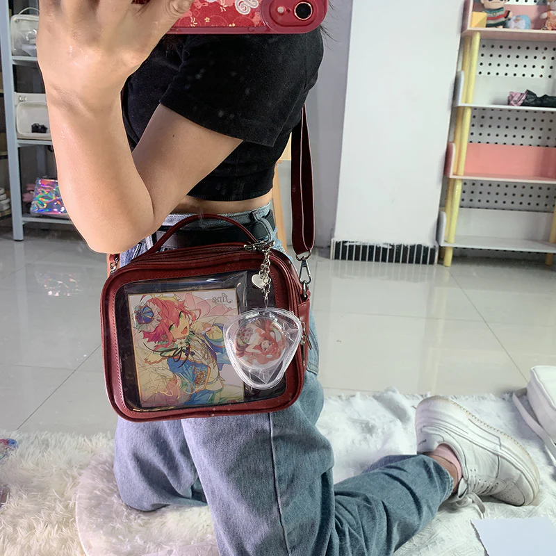 Cute Mini Small Square Pin Ita Bag - Image 12