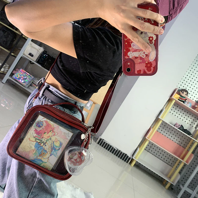 Cute Mini Small Square Pin Ita Bag - Image 13