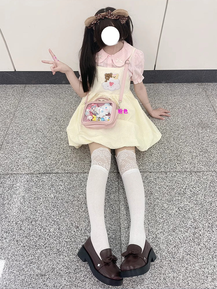 Cute Mini Small Square Pin Ita Bag - Image 4