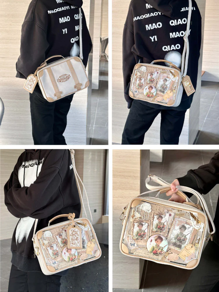 Cute Vintage Square Ita Bag - Image 25