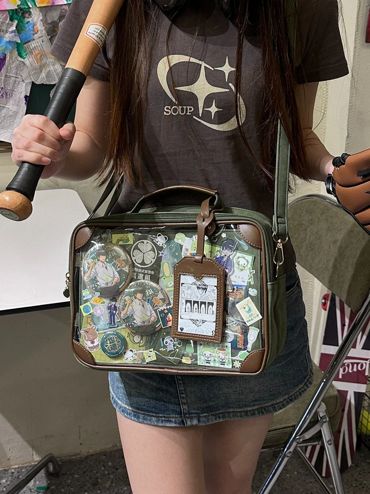 Cute Vintage Square Ita Bag - Image 3