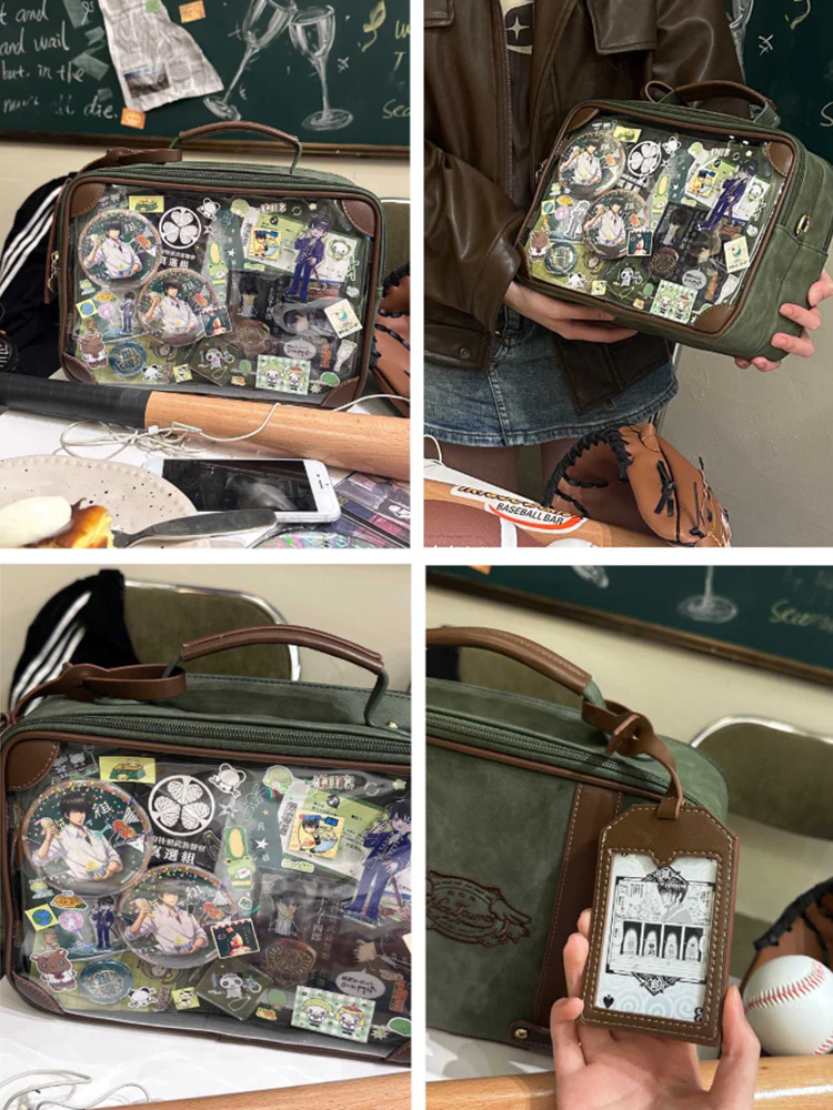 Cute Vintage Square Ita Bag - Image 6