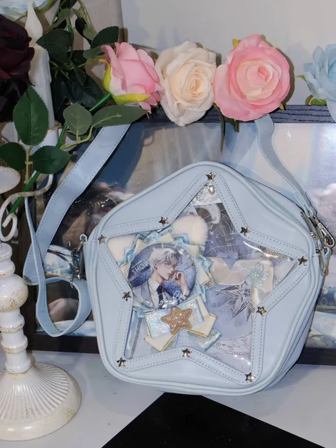 Cute Y2K Small Star Ita Bag for Pins - Image 8