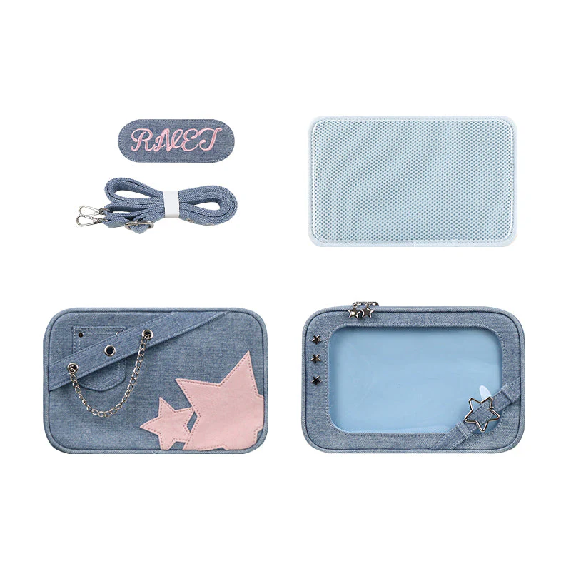 Small Denim Crossbody Ita Bag - Image 21