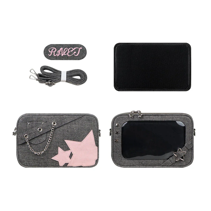 Small Denim Crossbody Ita Bag - Image 22