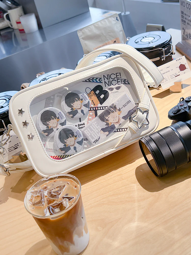 Small Denim Crossbody Ita Bag - Image 3