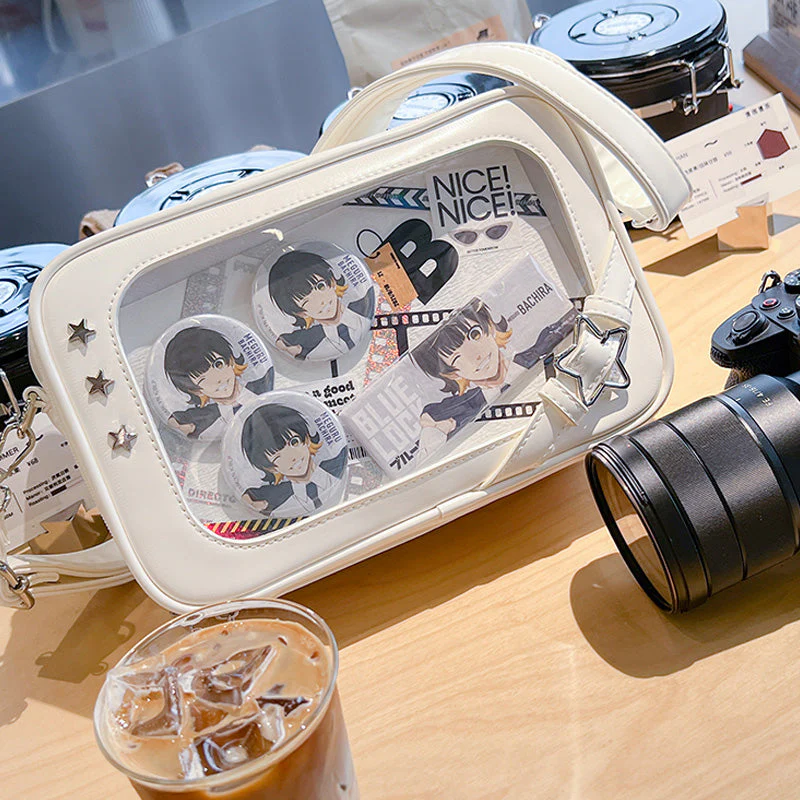 Small Denim Crossbody Ita Bag - Image 8