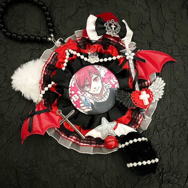 Devil Band Pin Holder – Button Badge Display - Image 5