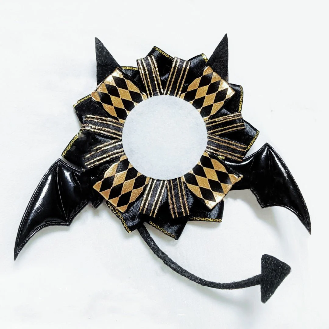 Devil Style Anime Badge Rosette Ribbon - Image 8