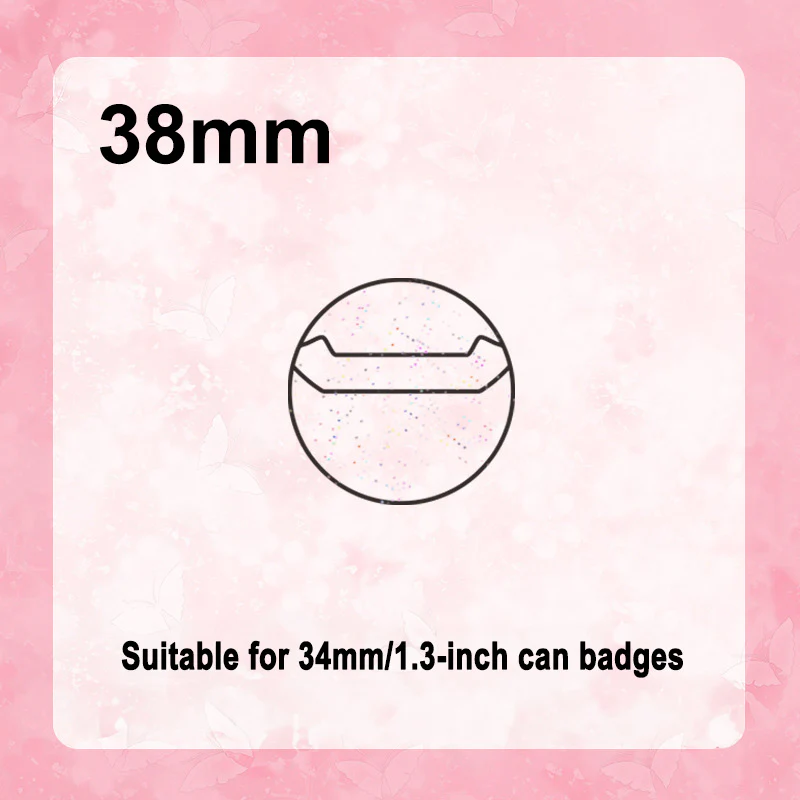 Glitter Can Badge Protective Sleeve - Image 11