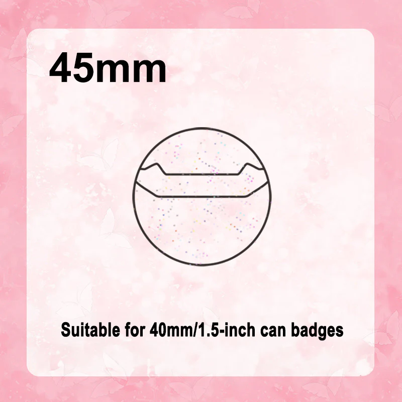 Glitter Can Badge Protective Sleeve - Image 13