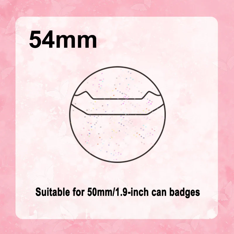 Glitter Can Badge Protective Sleeve - Image 15