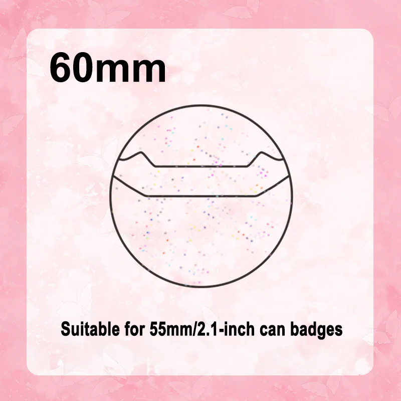 Glitter Can Badge Protective Sleeve - Image 16