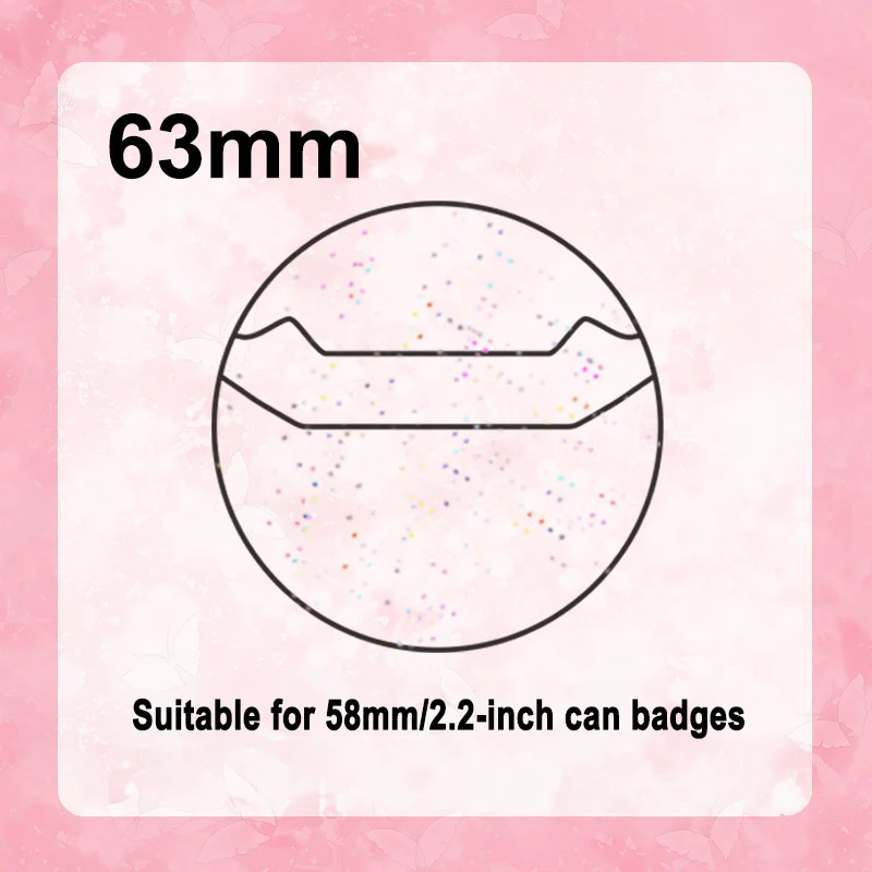 Glitter Can Badge Protective Sleeve - Image 17