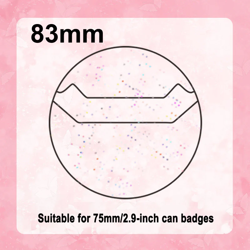 Glitter Can Badge Protective Sleeve - Image 19