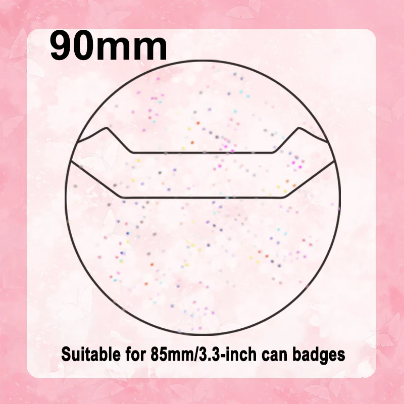 Glitter Can Badge Protective Sleeve - Image 20