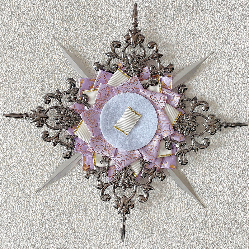 Gorgeous Vintage Rosette Holder for 55-75mm Badges - Image 7
