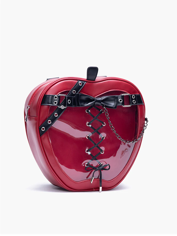 Gothic Style Apple-Shaped Ita Backpack - Image 15