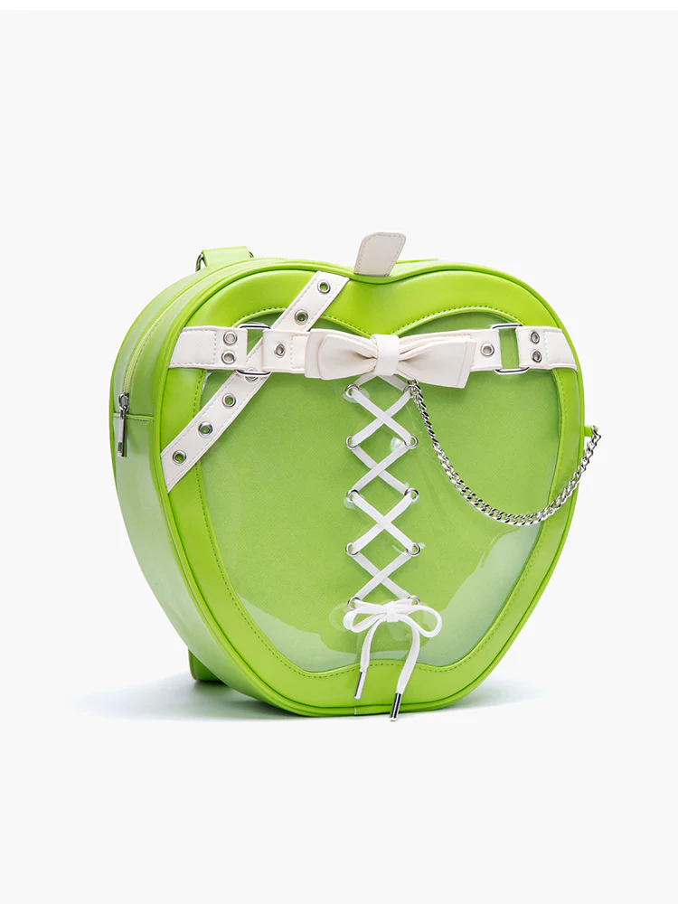 Gothic Style Apple-Shaped Ita Backpack - Image 25