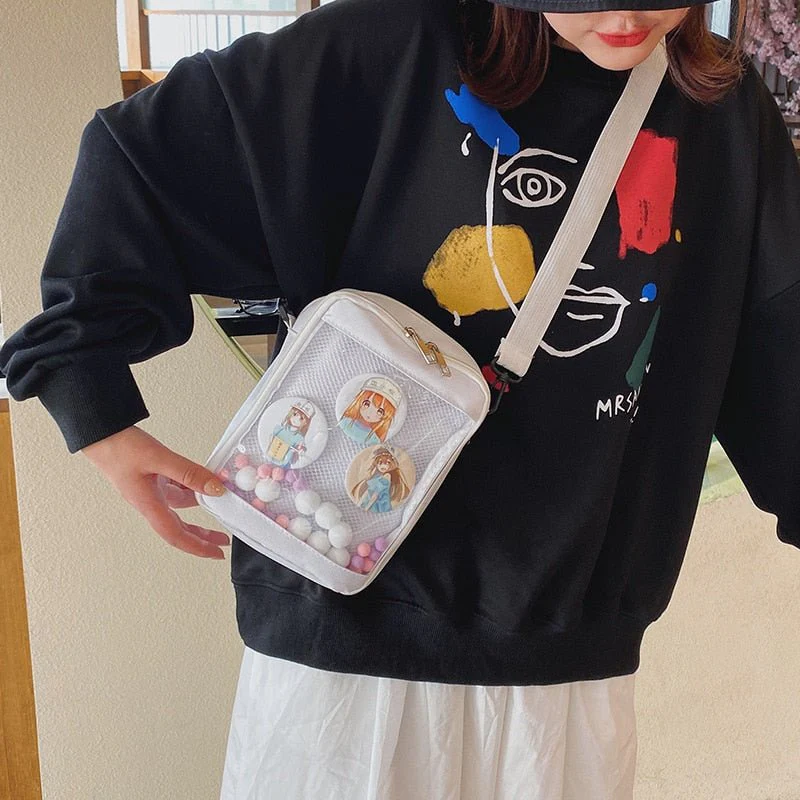 Cute Small Display Ita Bag for Pins and Keychains - Image 4
