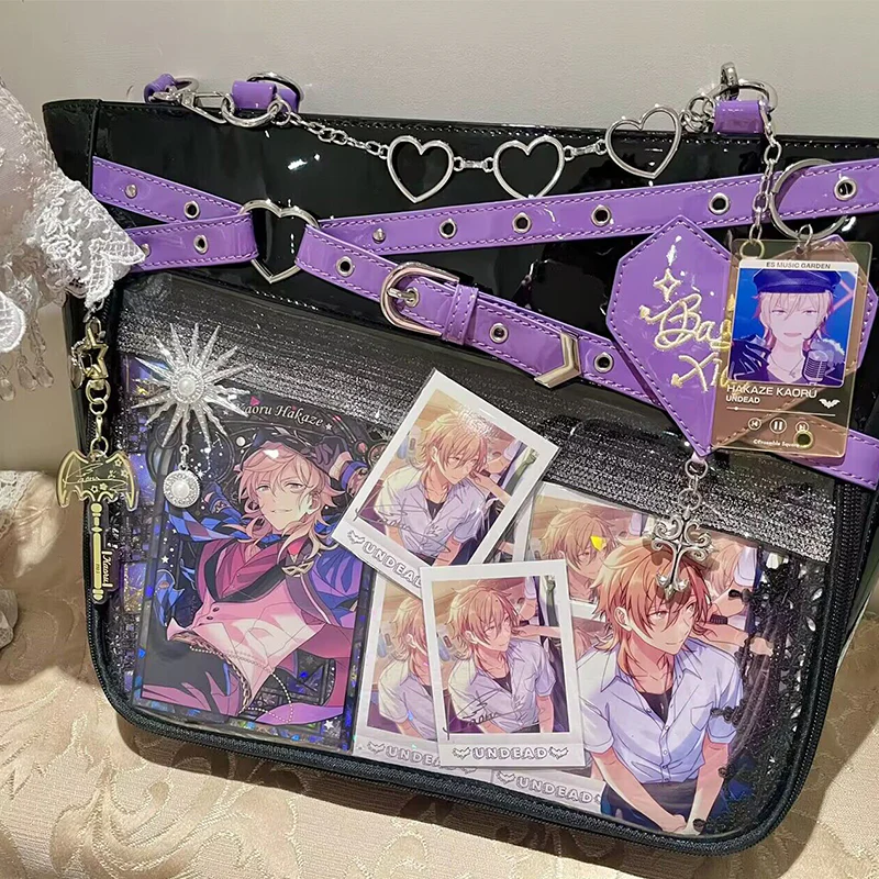 Gothic Black Large Capacity Tote Ita Bag - Image 7