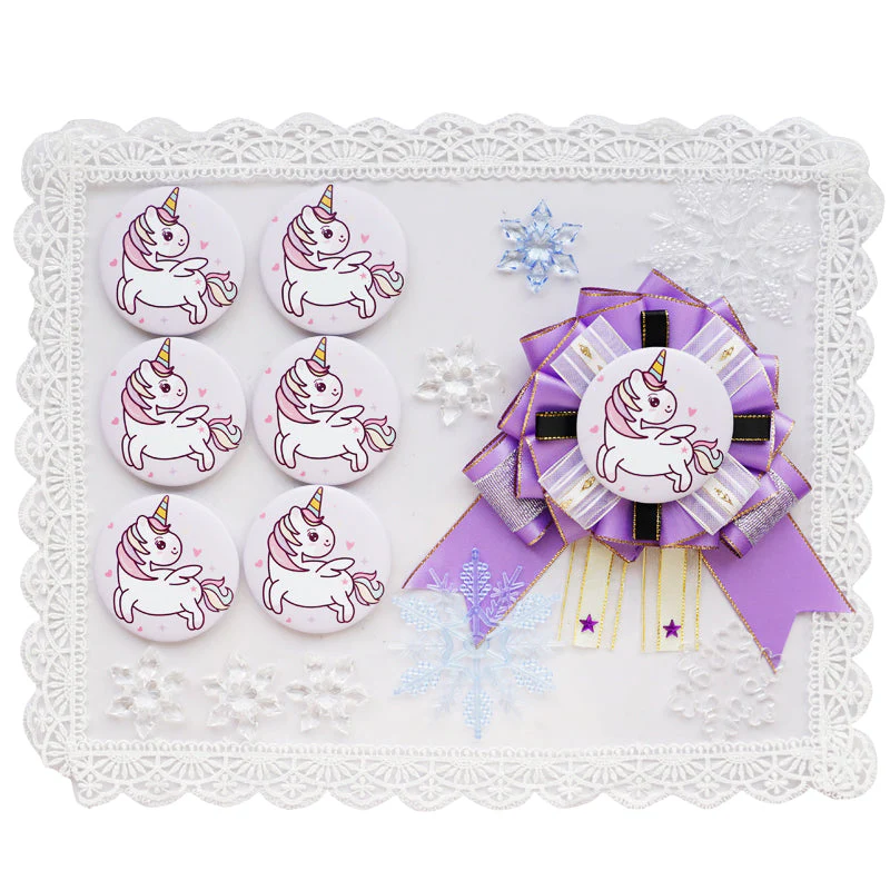 Ita Bag Insert Decoration Lace Ribbon for Pin Badge Display - Image 5