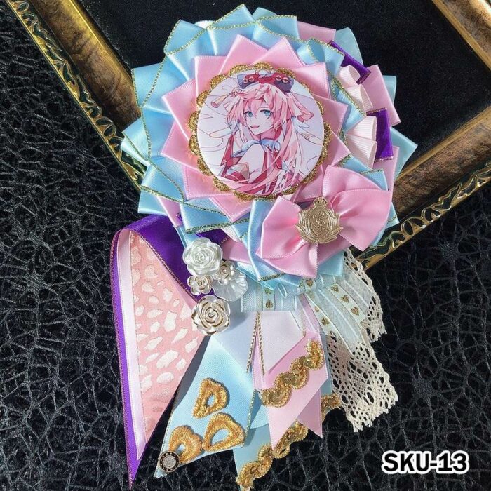 Ita Bag Rosette Ribbon Badge Display 75mm - Image 13
