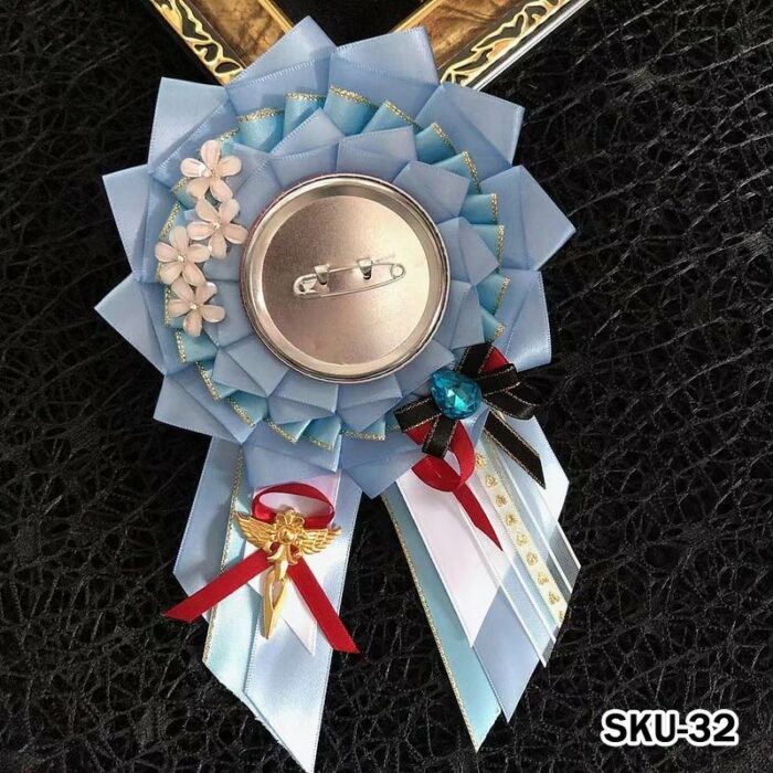 Ita Bag Rosette Ribbon Badge Display 75mm - Image 32