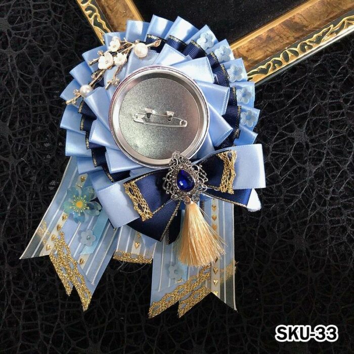 Ita Bag Rosette Ribbon Badge Display 75mm - Image 33