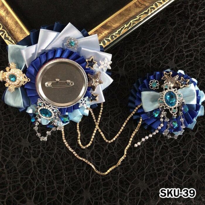 Ita Bag Rosette Ribbon Badge Display 75mm - Image 39