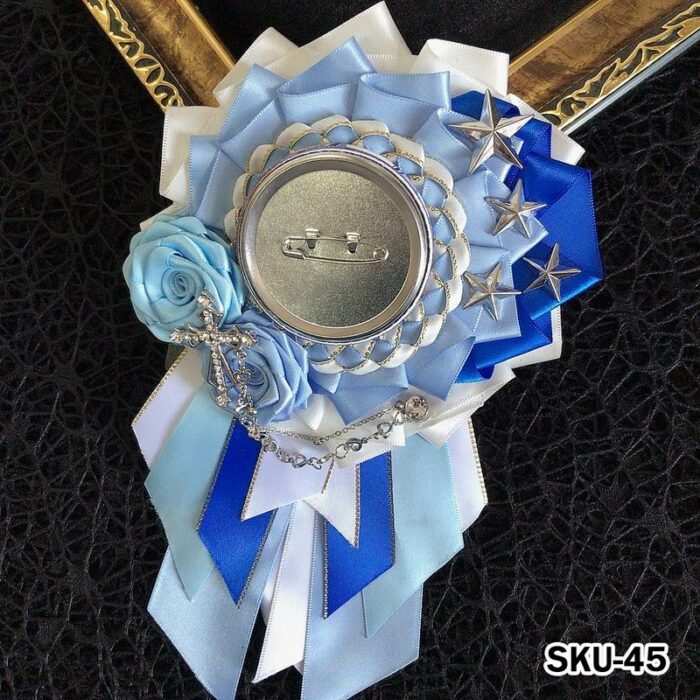 Ita Bag Rosette Ribbon Badge Display 75mm - Image 45