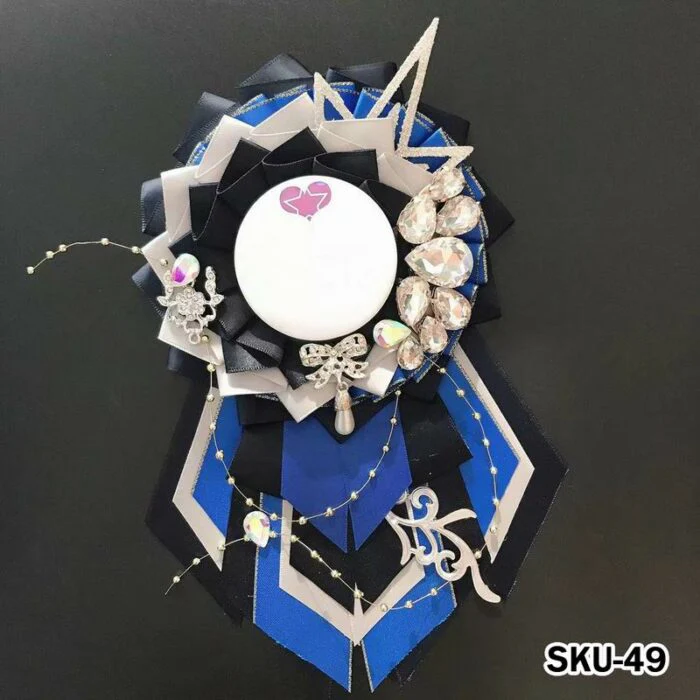 Ita Bag Rosette Ribbon Badge Display 75mm - Image 49