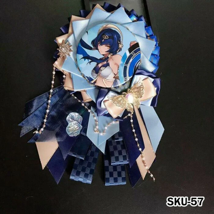 Ita Bag Rosette Ribbon Badge Display 75mm - Image 57