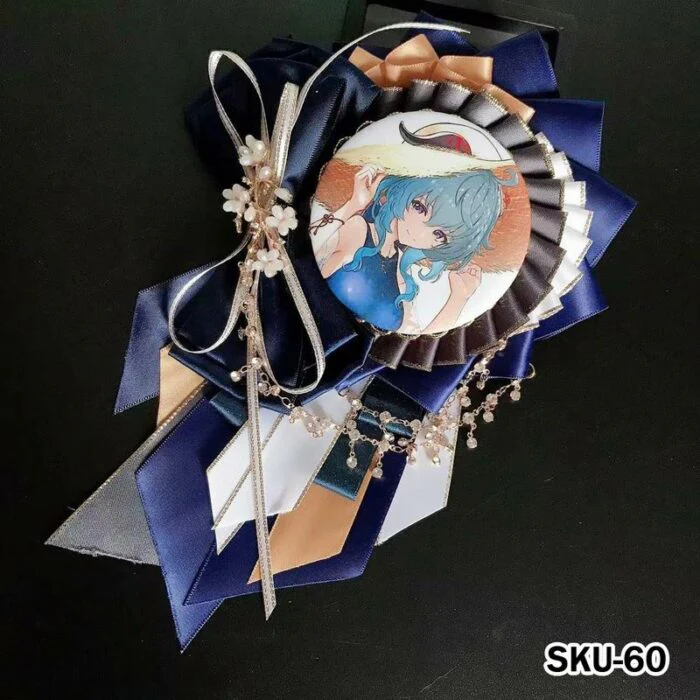 Ita Bag Rosette Ribbon Badge Display 75mm - Image 60