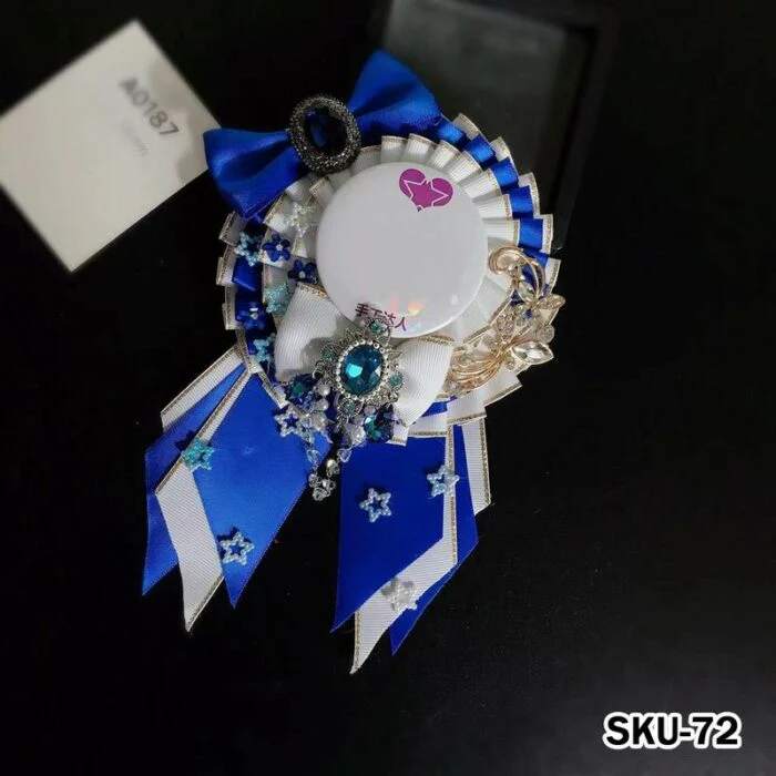 Ita Bag Rosette Ribbon Badge Display 75mm - Image 72
