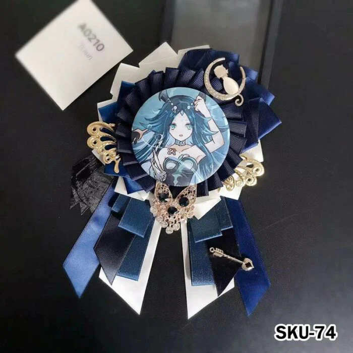 Ita Bag Rosette Ribbon Badge Display 75mm - Image 74