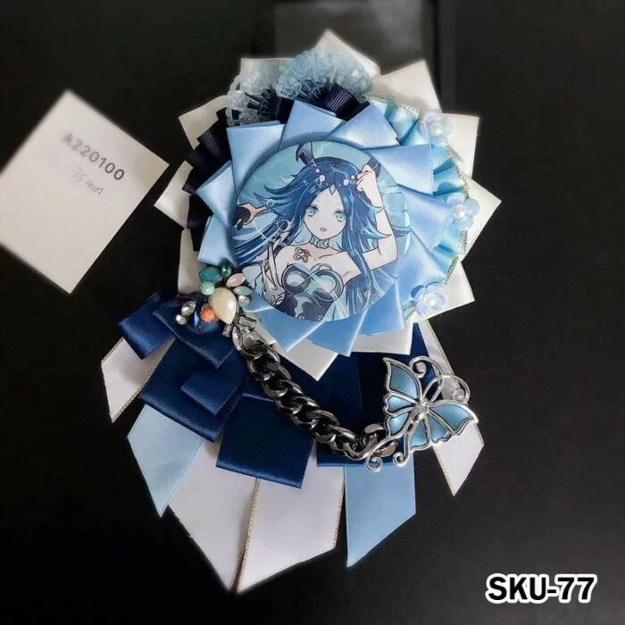 Ita Bag Rosette Ribbon Badge Display 75mm - Image 77