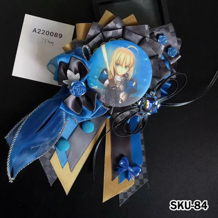 Ita Bag Rosette Ribbon Badge Display 75mm - Image 85