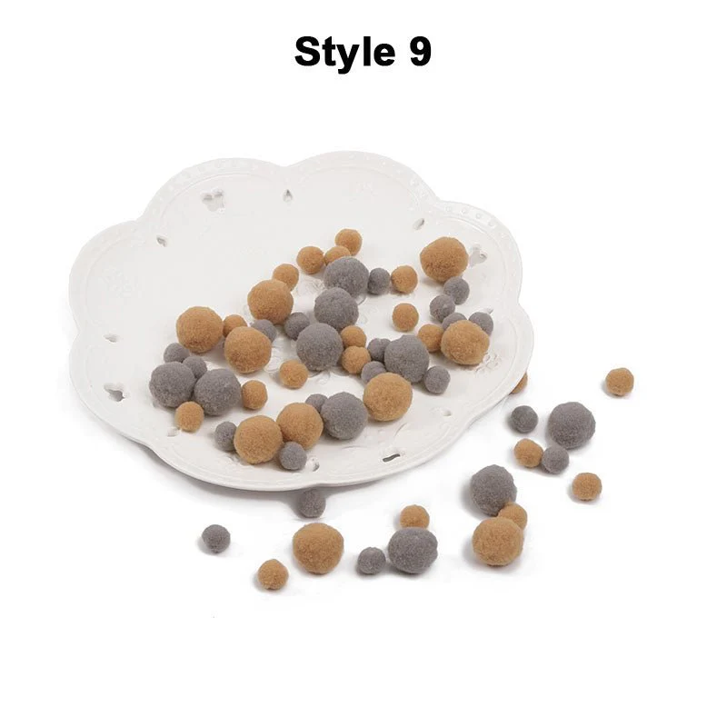 DIY Multicolor Pompom Hairball - Ita bag Decorations - Image 13