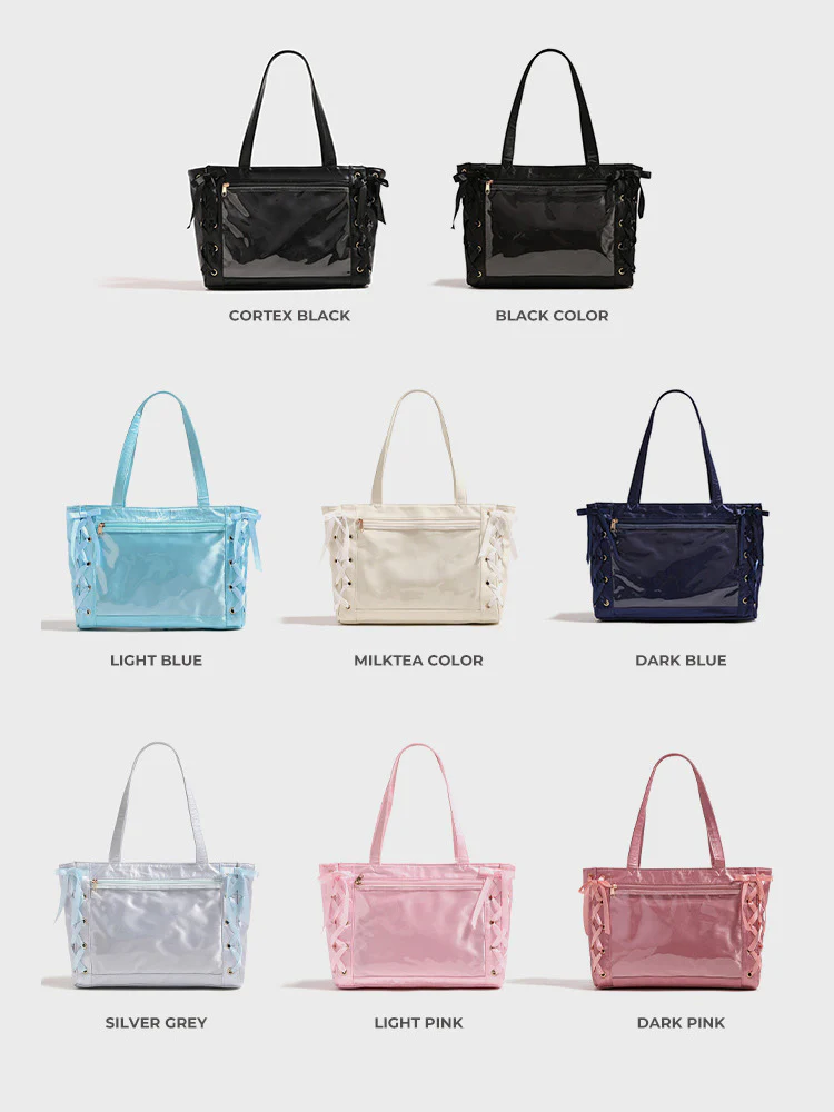Japanese Lace-Up Ita Bag - Image 4