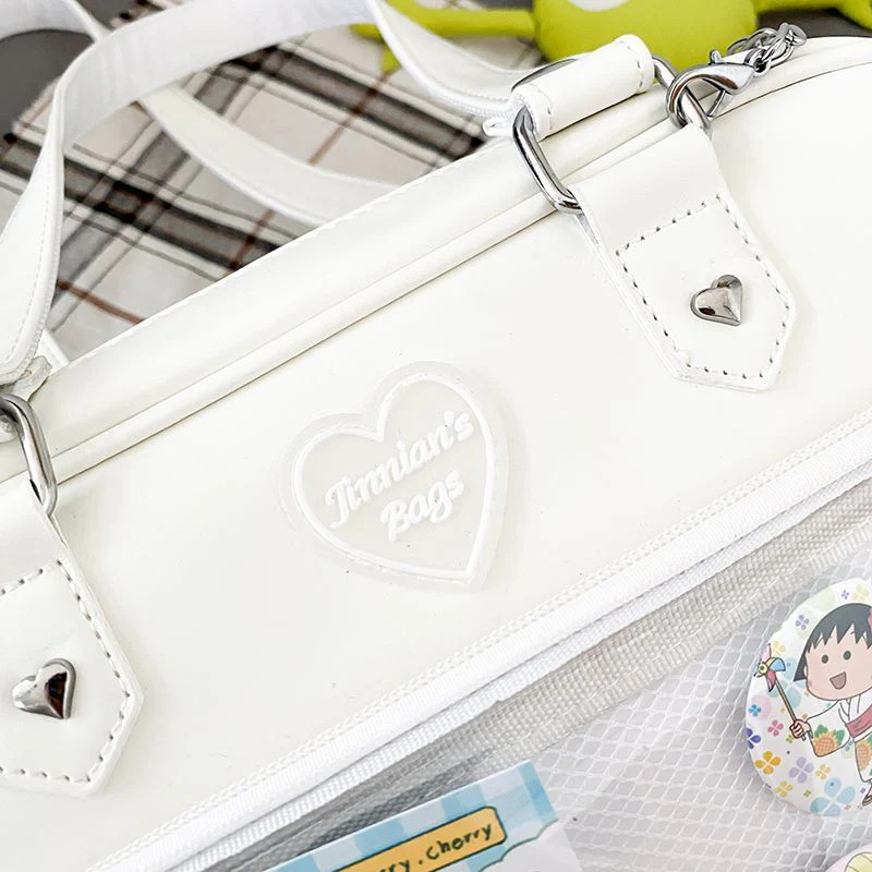 Kawaii Candy Color Ita JK Lolita PU Crossbody Shoulder Bag - Image 21