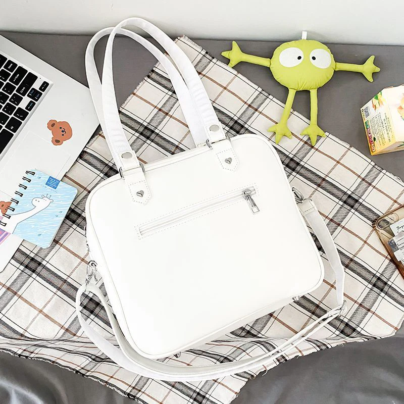 Kawaii Candy Color Ita JK Lolita PU Crossbody Shoulder Bag - Image 25