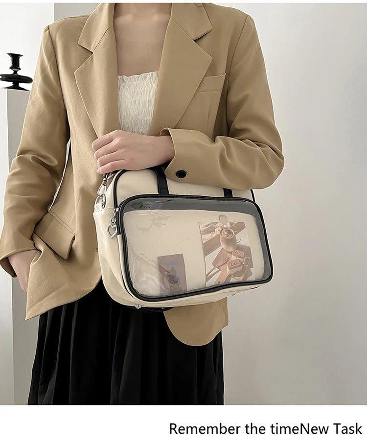 Kawaii Ita Crossbody Shoulder Women Transparent JK Bag Handbags - Image 17