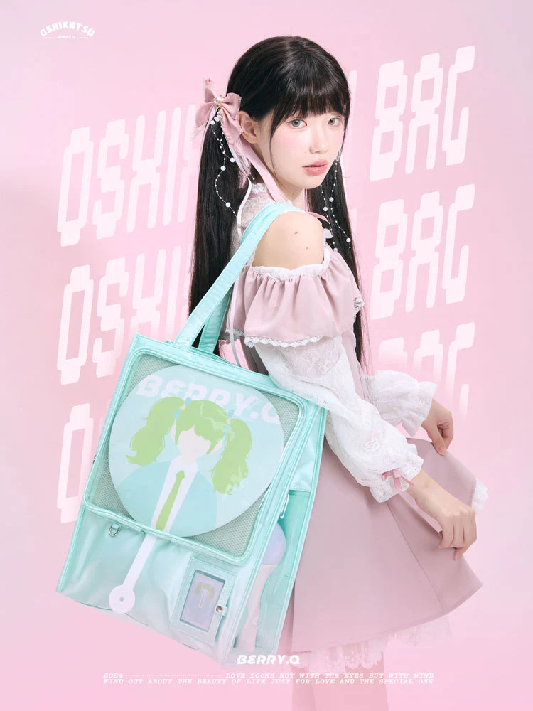 BERRYQ Large-Capacity Ita Bag for Fans and Collectors - Image 3