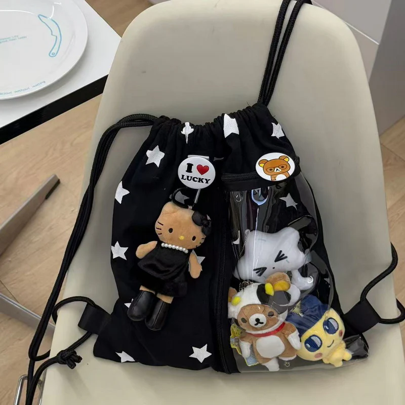 Large-Capacity Star Drawstring Ita Bag - Image 18
