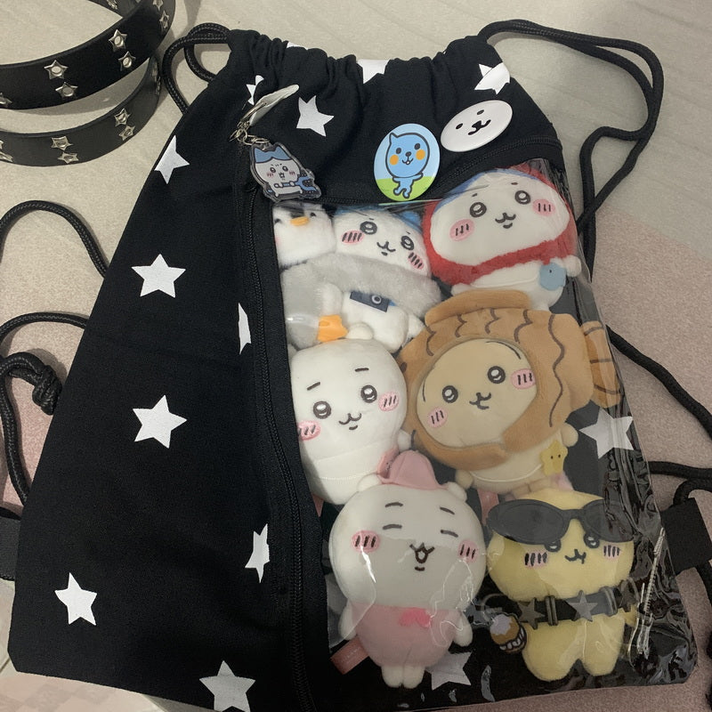 Large-Capacity Star Drawstring Ita Bag - Image 28
