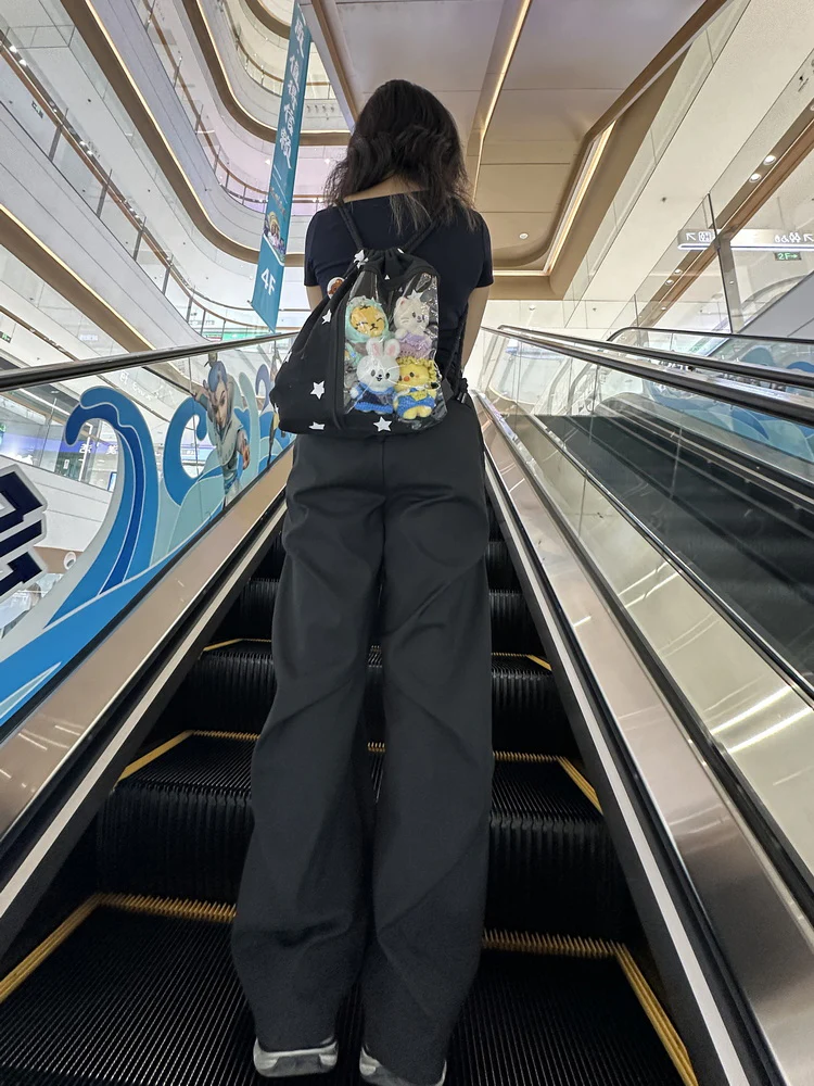 Large-Capacity Star Drawstring Ita Bag - Image 30