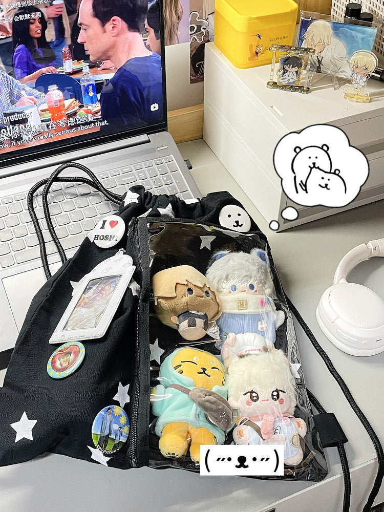 Large-Capacity Star Drawstring Ita Bag - Image 34